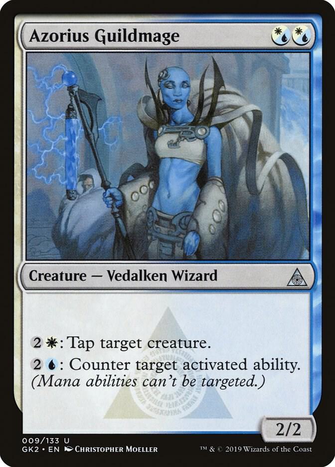 Azorius Guildmage 9 card from Ravnica Allegiance: Guild Kits