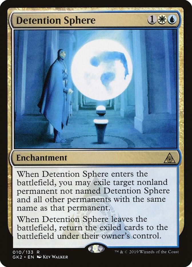 Detention Sphere 10 card from Ravnica Allegiance: Guild Kits
