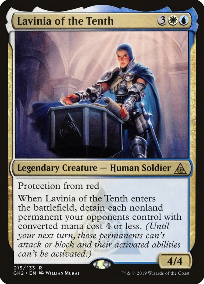 Lavinia of the Tenth 15 card from Ravnica Allegiance: Guild Kits