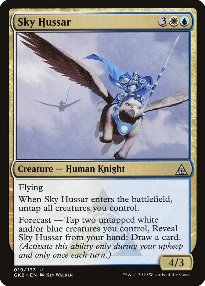 Sky Hussar 19 card from Ravnica Allegiance: Guild Kits