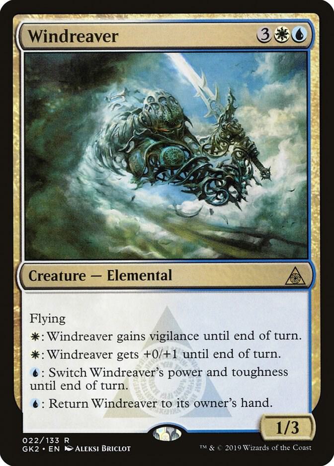 Windreaver 22 card from Ravnica Allegiance: Guild Kits