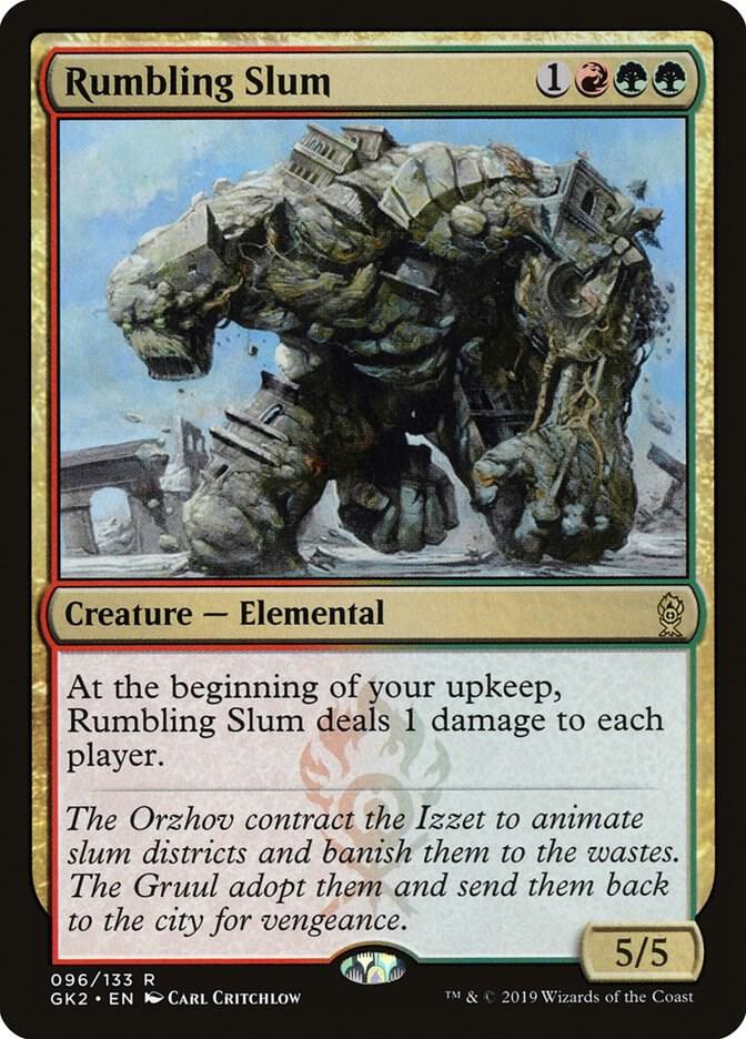 Rumbling Slum 96 card from Ravnica Allegiance: Guild Kits