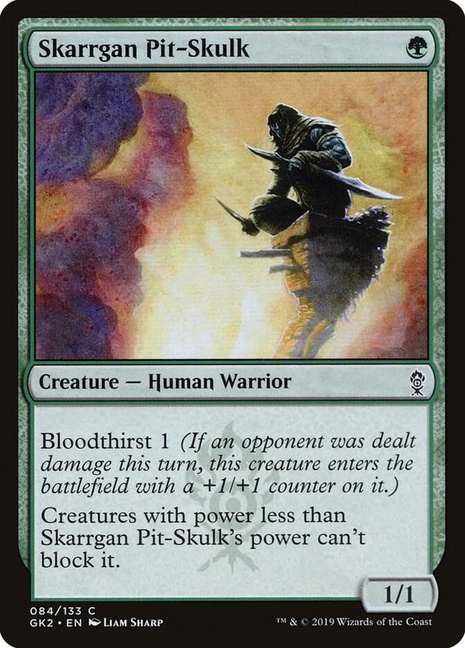Skarrgan Pit-Skulk 84 card from Ravnica Allegiance: Guild Kits