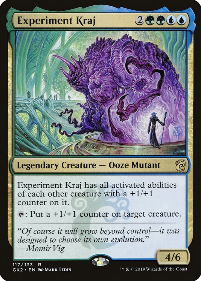 Experiment Kraj 117 card from Ravnica Allegiance: Guild Kits