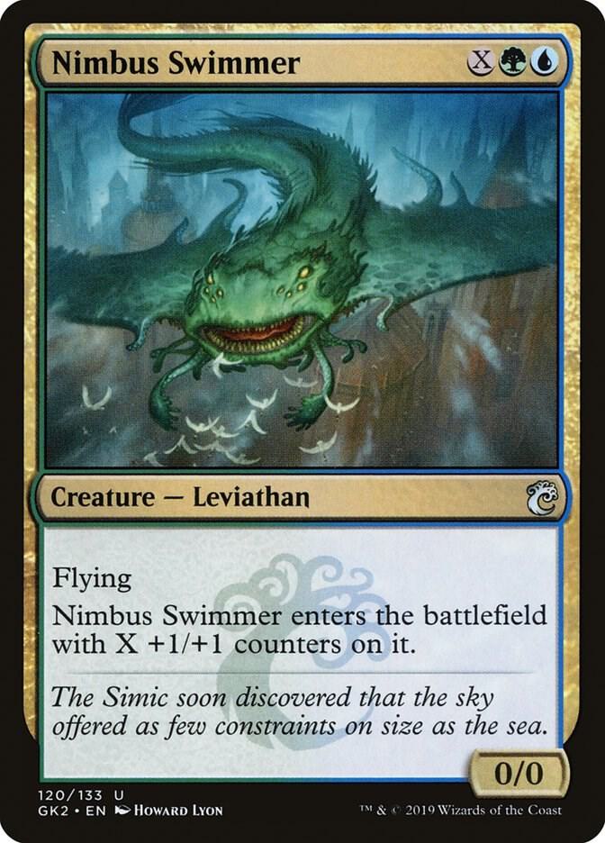 Nimbus Swimmer 120 card from Ravnica Allegiance: Guild Kits
