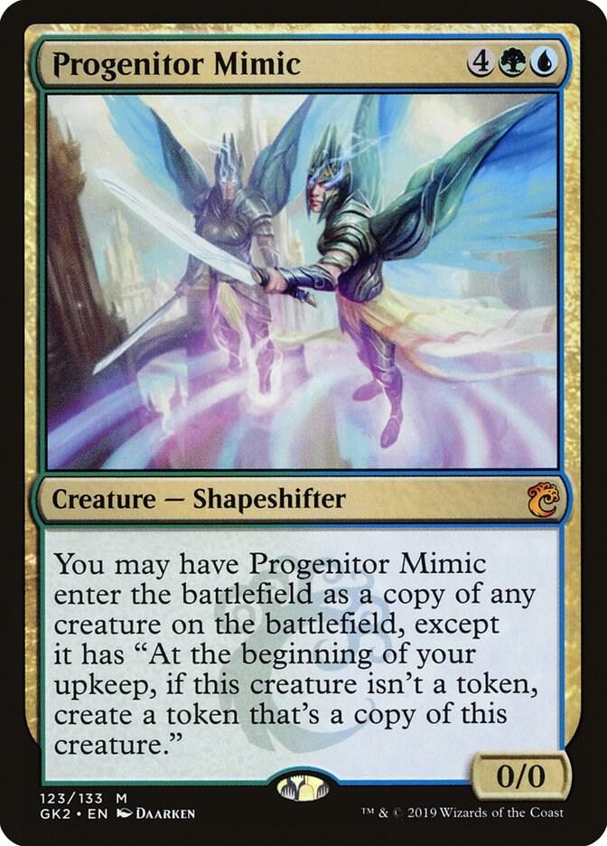 Progenitor Mimic 123 card from Ravnica Allegiance: Guild Kits