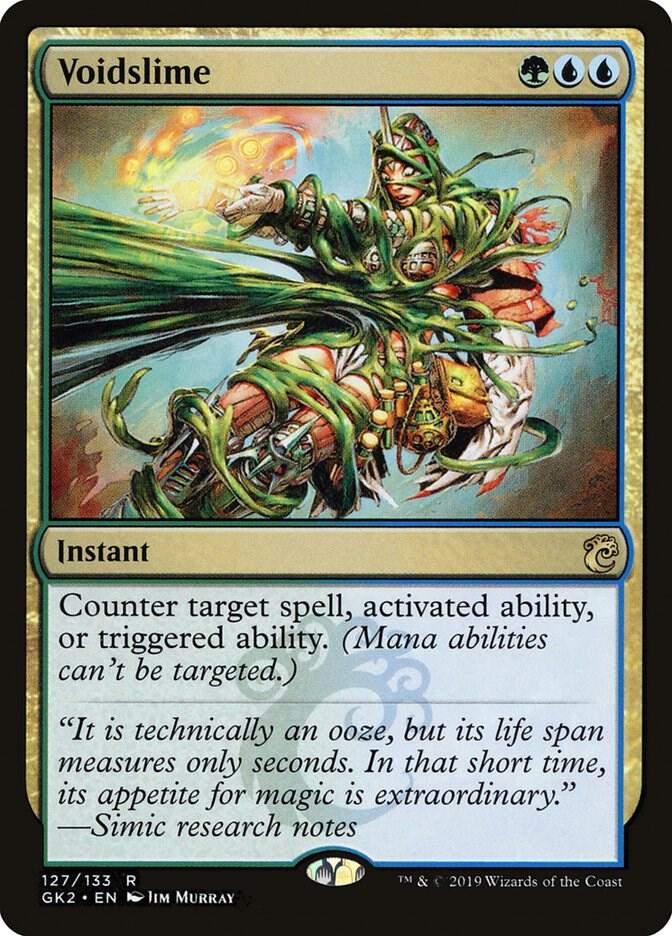 Voidslime 127 card from Ravnica Allegiance: Guild Kits
