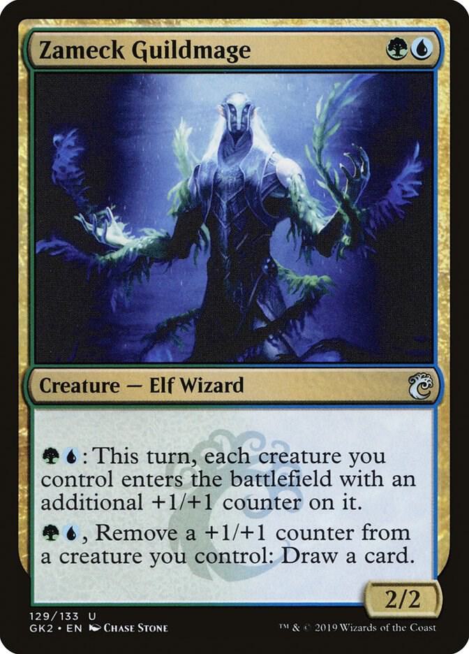 Zameck Guildmage 129 card from Ravnica Allegiance: Guild Kits