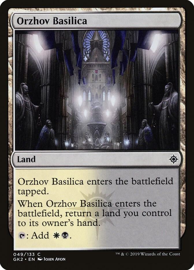 Orzhov Basilica 49 card from Ravnica Allegiance: Guild Kits