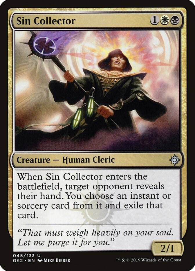 Sin Collector 45 card from Ravnica Allegiance: Guild Kits