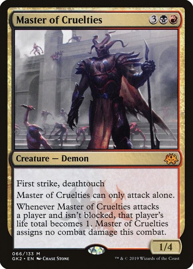 Master of Cruelties 66 card from Ravnica Allegiance: Guild Kits