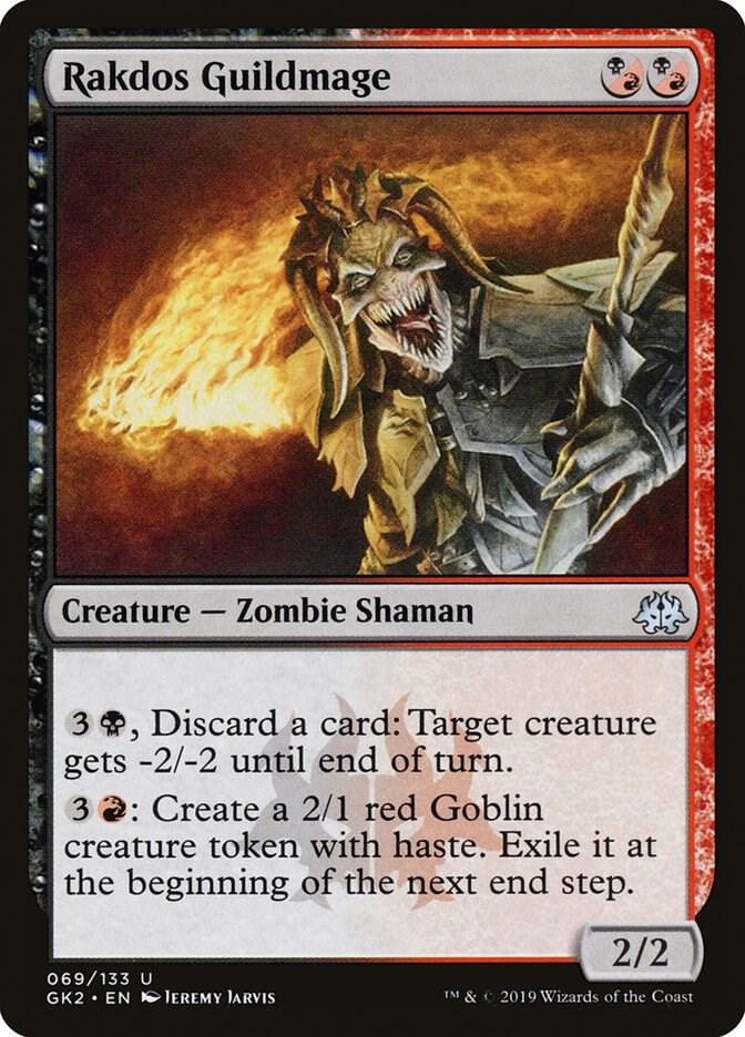 Rakdos Guildmage 69 card from Ravnica Allegiance: Guild Kits