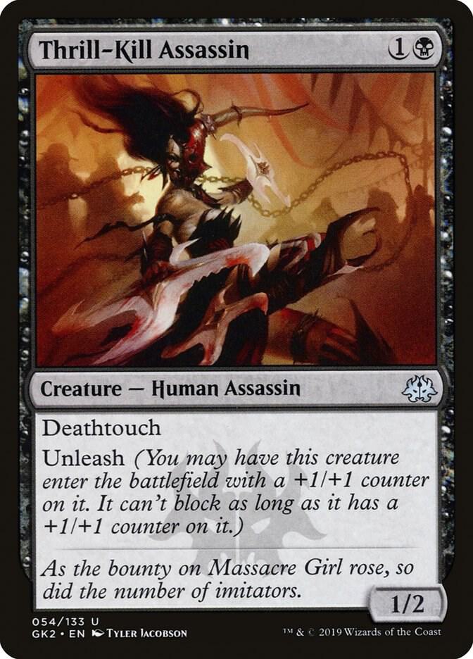Thrill-Kill Assassin 54 card from Ravnica Allegiance: Guild Kits