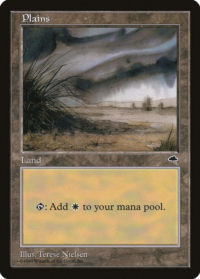 Plains (Shrub) 333 card from Tempest