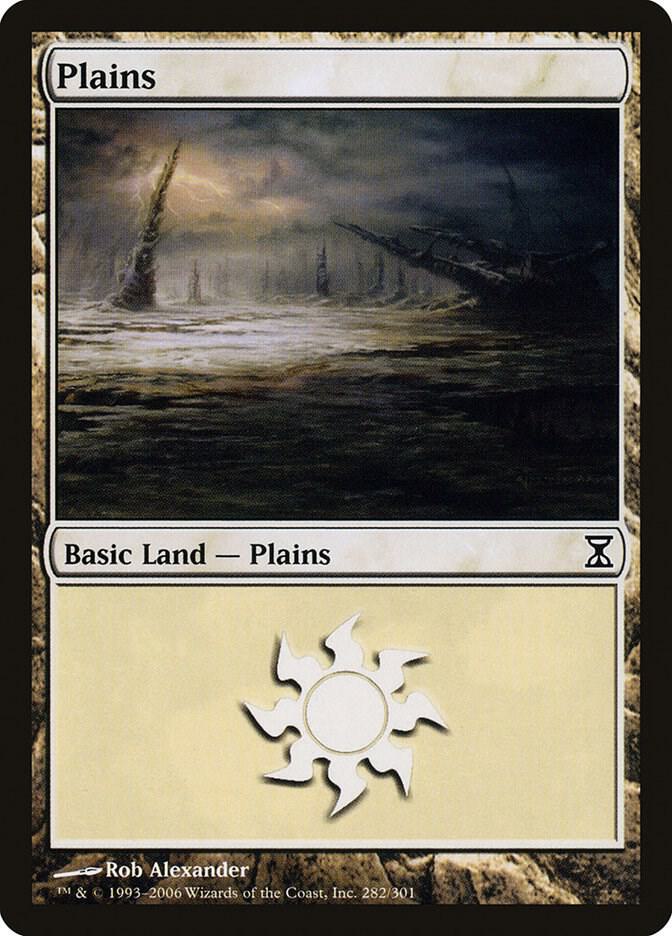 Plains 282 card from Time Spiral