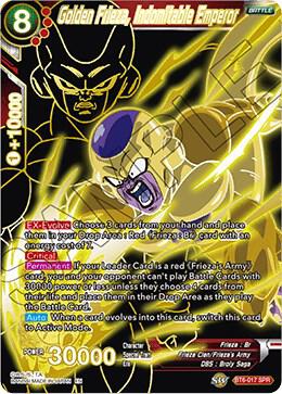 Golden Frieza, Indomitable Emperor (SPR) BT6-017_SPR card from Destroyer Kings