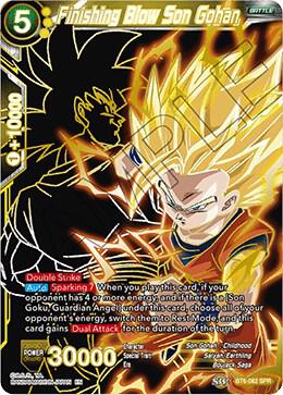 Finishing Blow Son Gohan (SPR) BT6-082_SPR card from Destroyer Kings