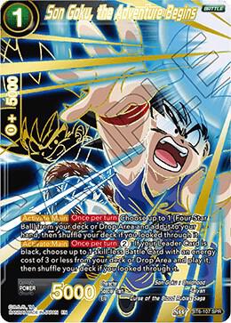 Son Goku, the Adventure Begins (SPR) BT6-107_SPR card from Destroyer Kings