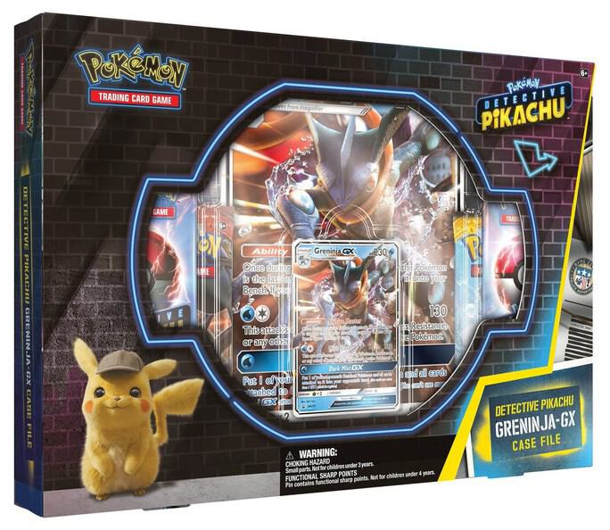 Detective Pikachu: Greninja GX Case File card from Detective Pikachu