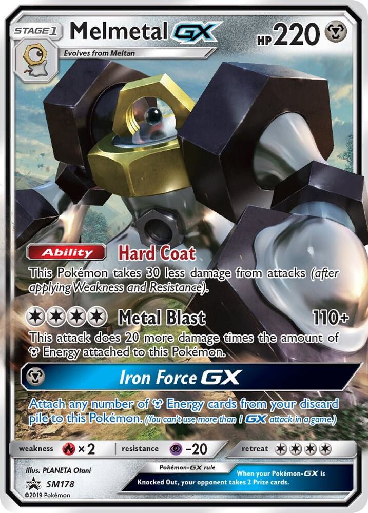 Melmetal GX SM178 card from SM Promos