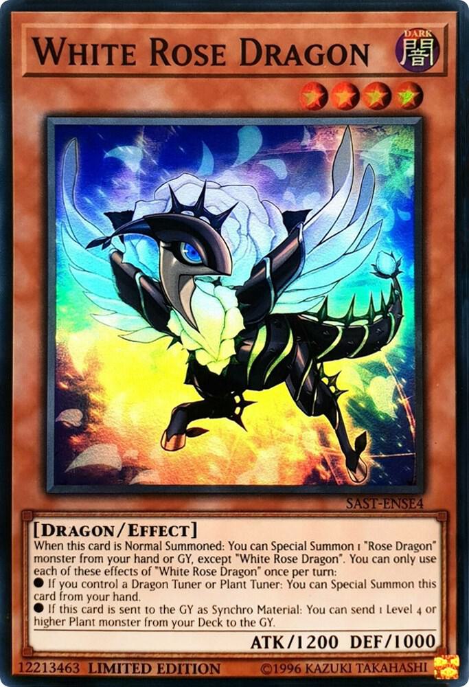 White Rose Dragon SAST-ENSE4 card from Savage Strike