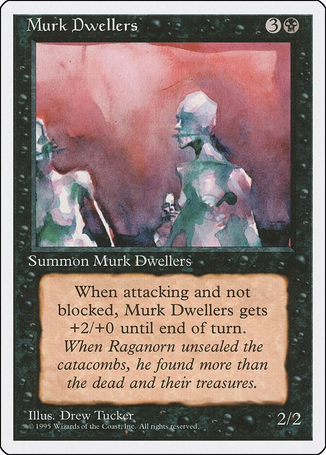 Murk Dwellers card from Fourth Edition