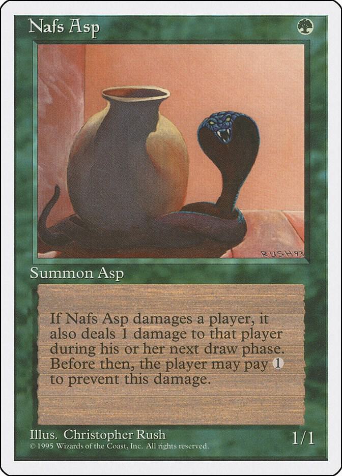 Nafs Asp card from Fourth Edition
