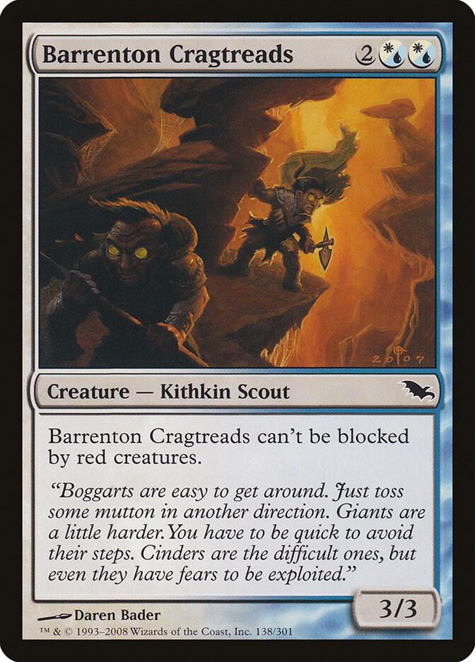 Barrenton Cragtreads 138 card from Shadowmoor