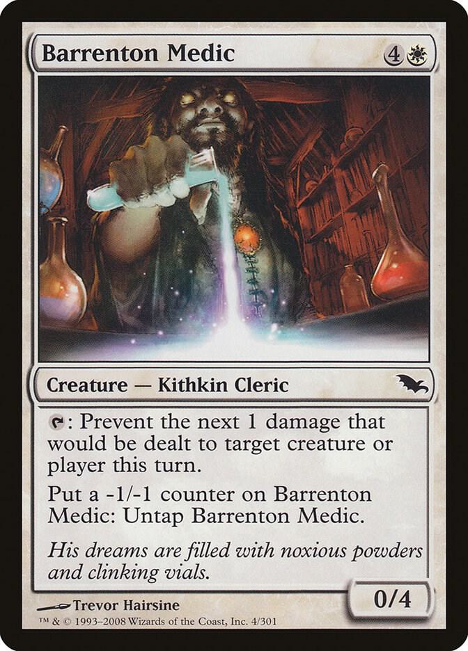 Barrenton Medic 4 card from Shadowmoor