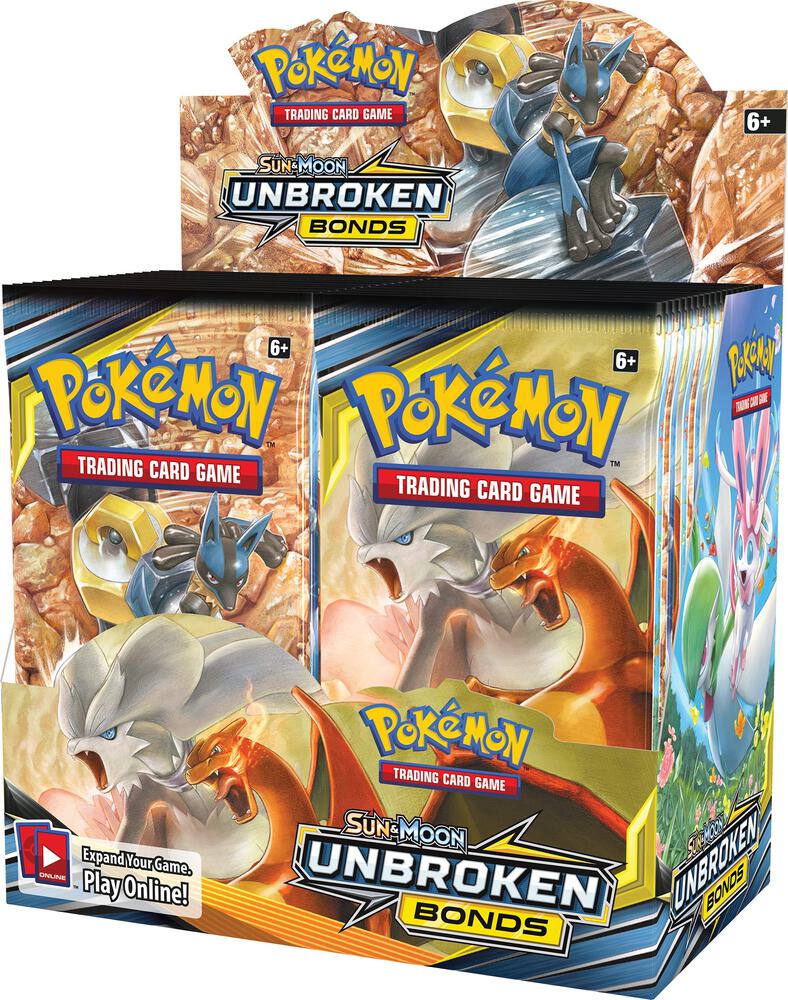 Unbroken Bonds Booster Box card from SM - Unbroken Bonds