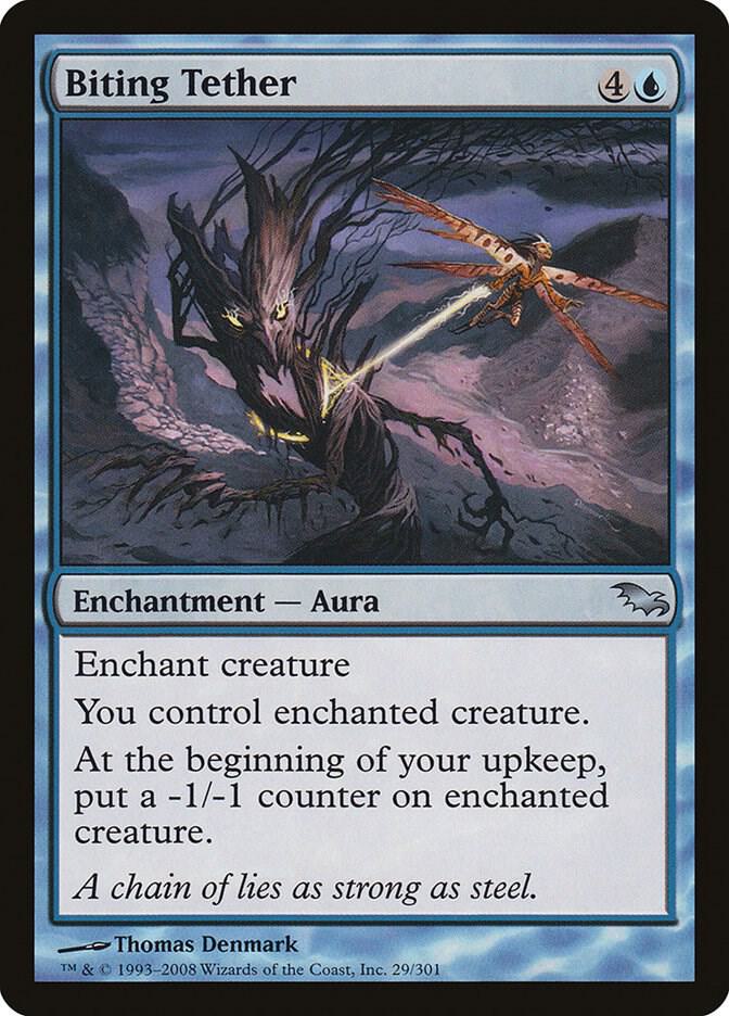 Biting Tether 29 card from Shadowmoor