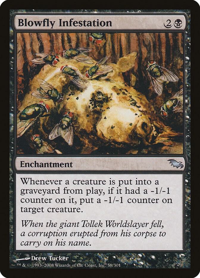 Blowfly Infestation 58 card from Shadowmoor