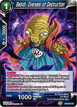 Babidi, Overseer of Destruction BT6-047 card from Destroyer Kings