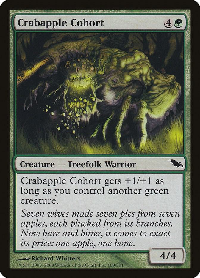 Crabapple Cohort 109 card from Shadowmoor