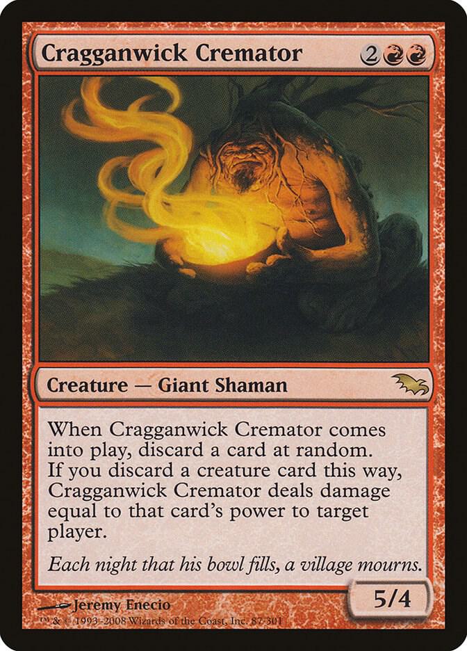 Cragganwick Cremator 87 card from Shadowmoor