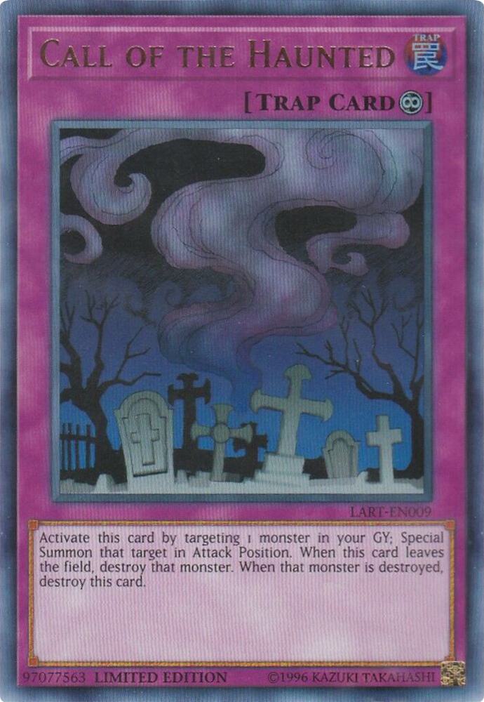 Call of the Haunted LART-EN009 card from The Lost Art Promotion
