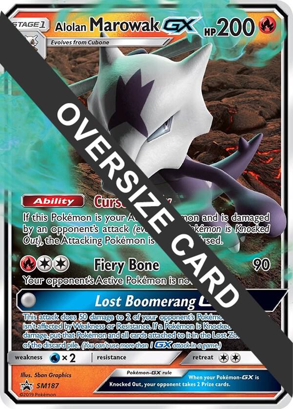 Alolan Marowak GX SM187 card from Jumbo Cards