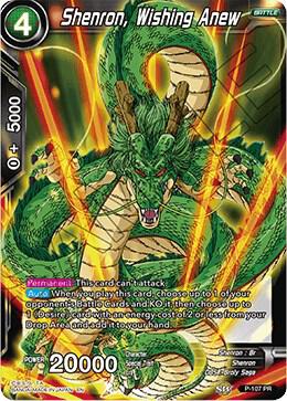 Shenron, Wishing Anew P-107 card from Promotion Cards