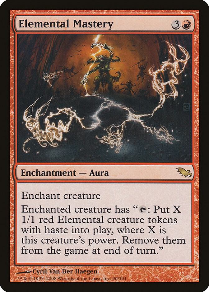 Elemental Mastery 90 card from Shadowmoor