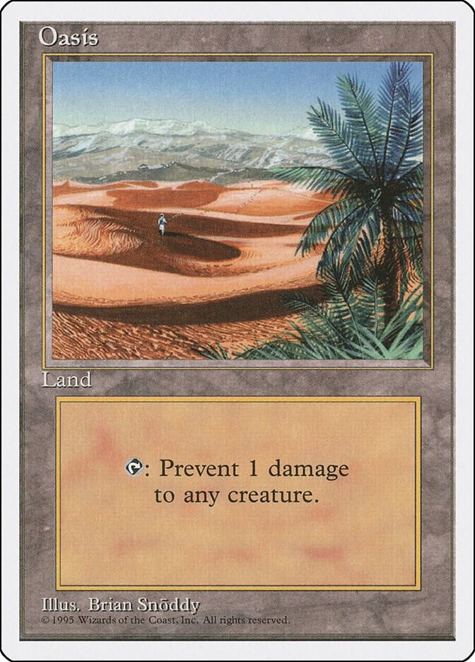 Oasis card from Fourth Edition