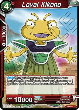 Loyal Kikono BT6-021_PR card from Destroyer Kings Pre-Release Cards