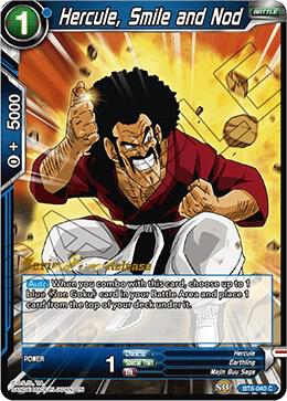 Hercule, Smile and Nod BT6-040_PR card from Destroyer Kings Pre-Release Cards