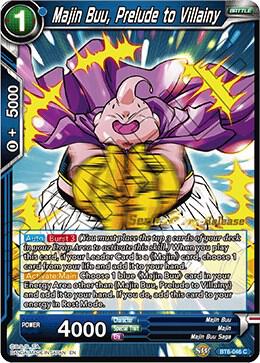 Majin Buu, Prelude to Villainy BT6-046_PR card from Destroyer Kings Pre-Release Cards
