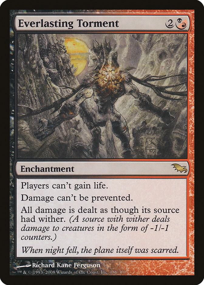 Everlasting Torment 186 card from Shadowmoor