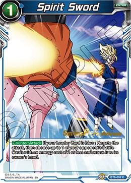 Spirit Sword BT6-052_PR card from Destroyer Kings Pre-Release Cards