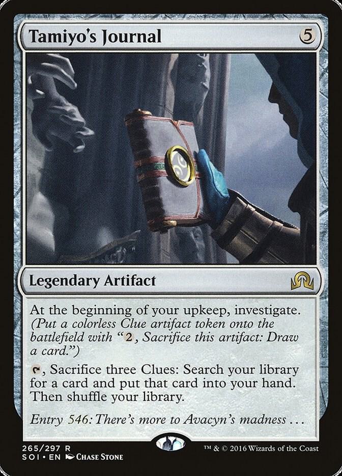 Tamiyo's Journal (Entry 546) 265 card from Shadows over Innistrad