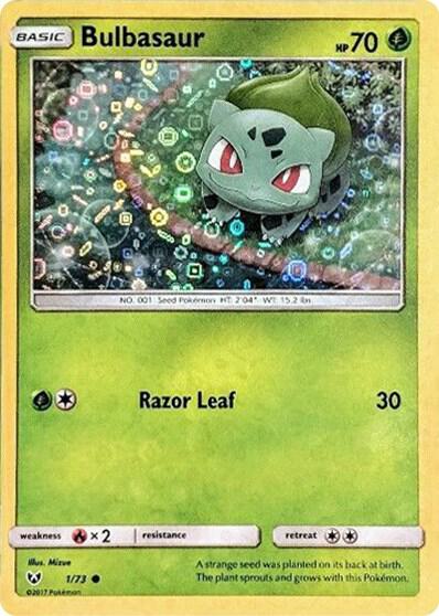 Bulbasaur - 1/73 (General Mills Promo) 001/073 card from Miscellaneous Cards & Products