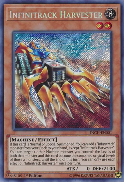 Infinitrack Harvester INCH-EN001 card from The Infinity Chasers