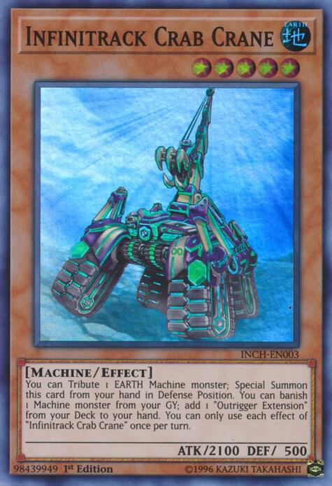 Infinitrack Crab Crane INCH-EN003 card from The Infinity Chasers