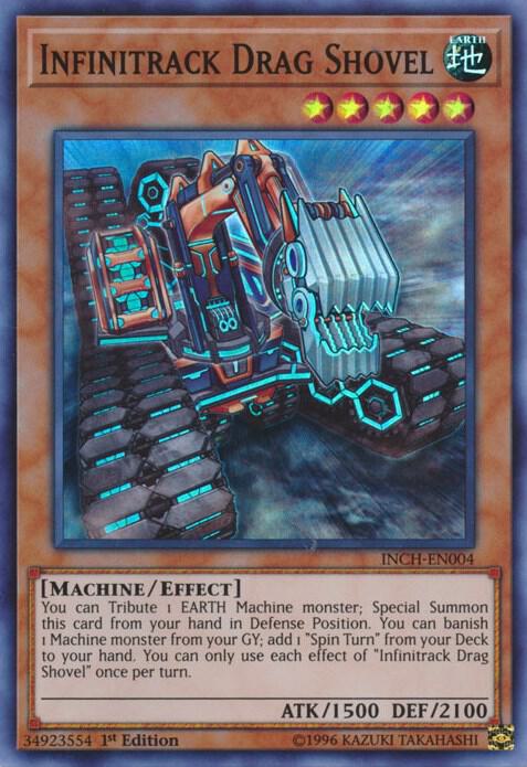 Infinitrack Drag Shovel INCH-EN004 card from The Infinity Chasers